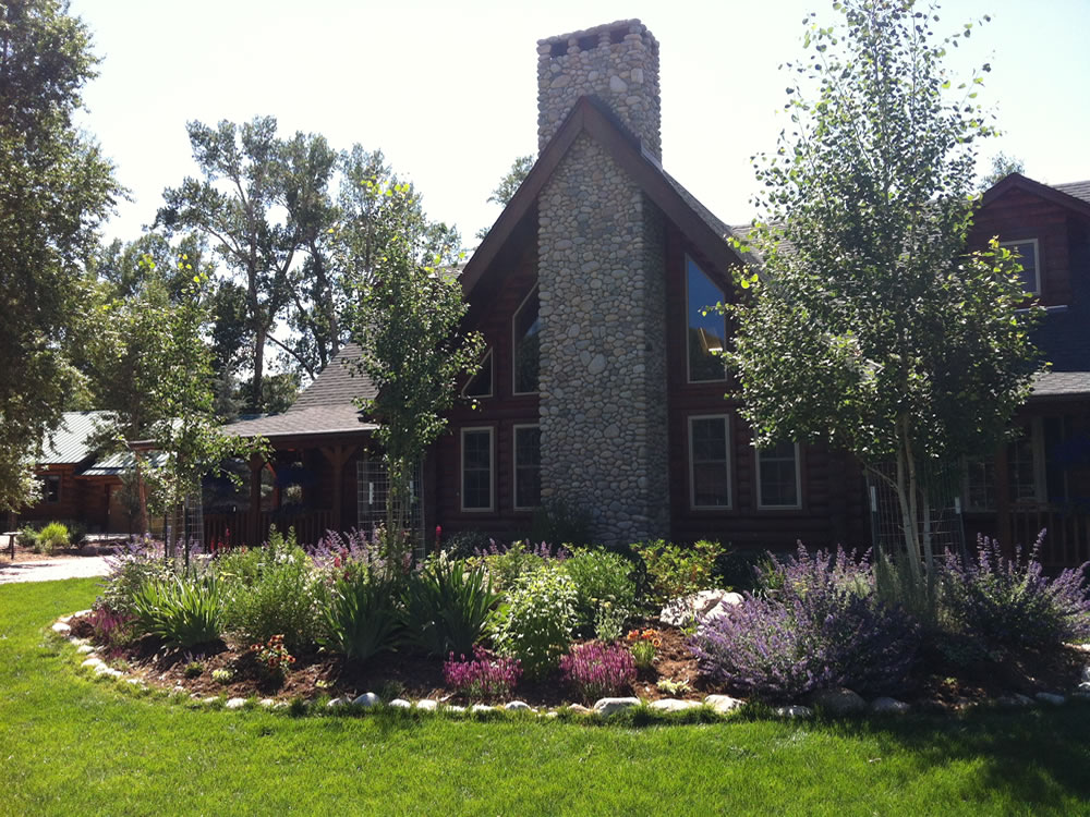 Residential stonework and landscape project